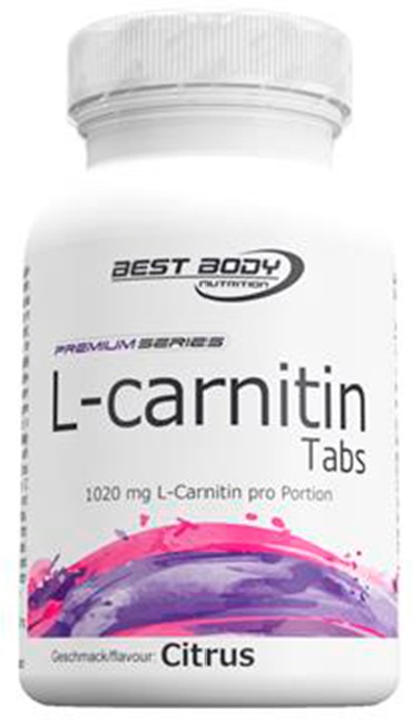 Best Body L-Carnitine Tabs с цитрусовым вкусом 60 таблеток
