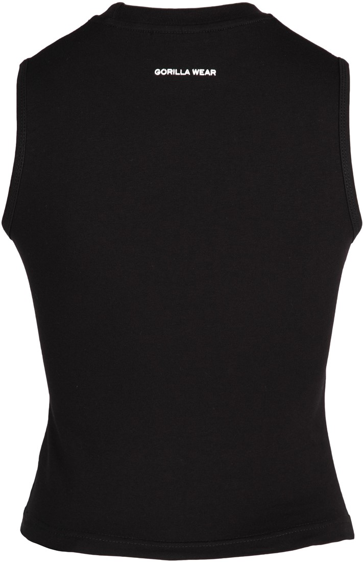 Gorilla Wear Женская Безрукавка Livonia Crop Top - Black