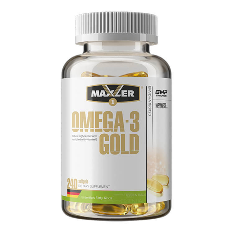 Maxler Omega 3 Gold 240 капсул