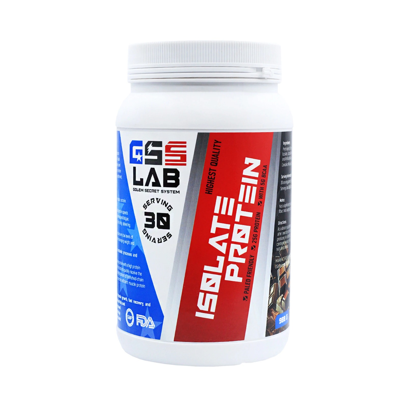 GSS Lab Isolate Protein 900 g