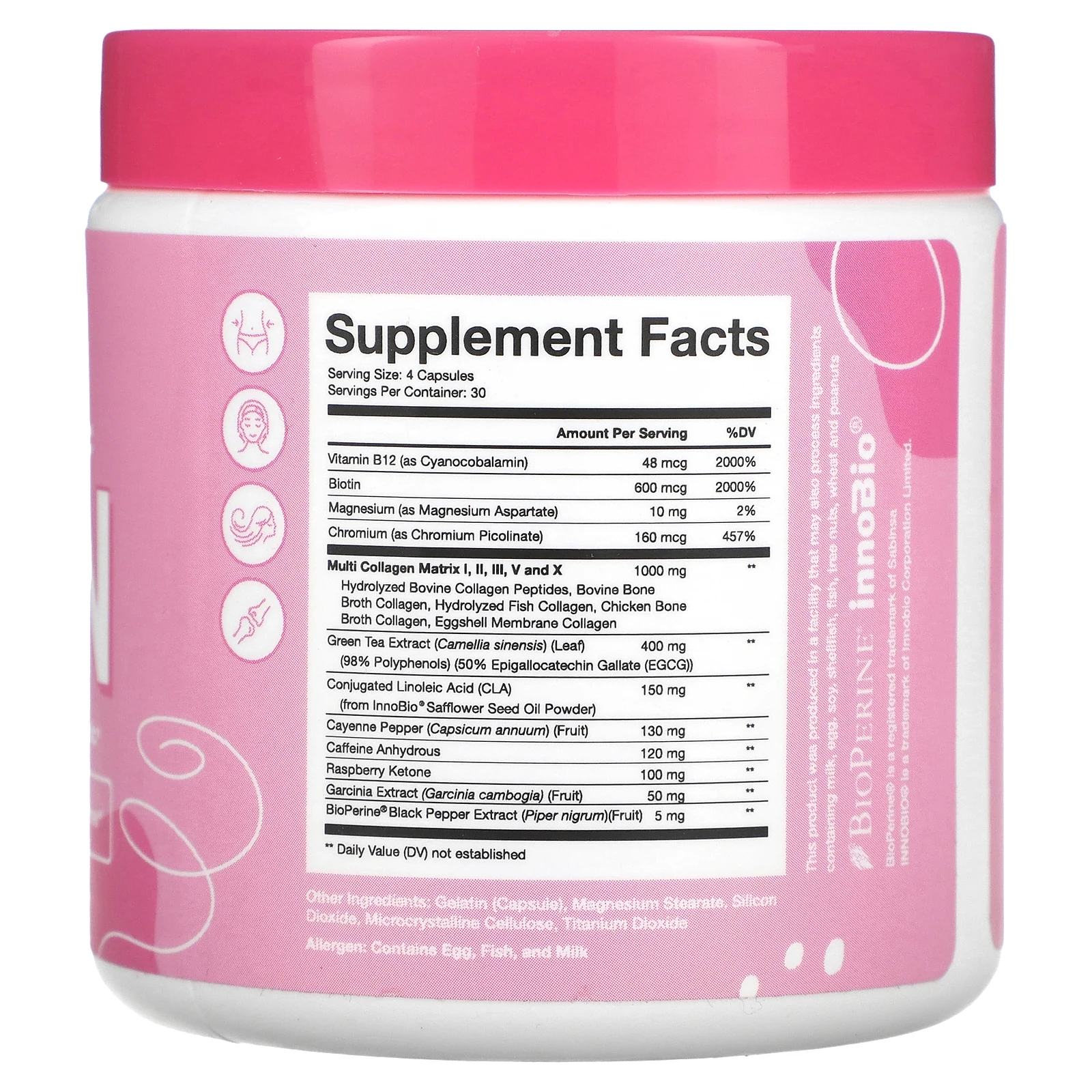 Obvi, Collagenic Burn, 120 капсул