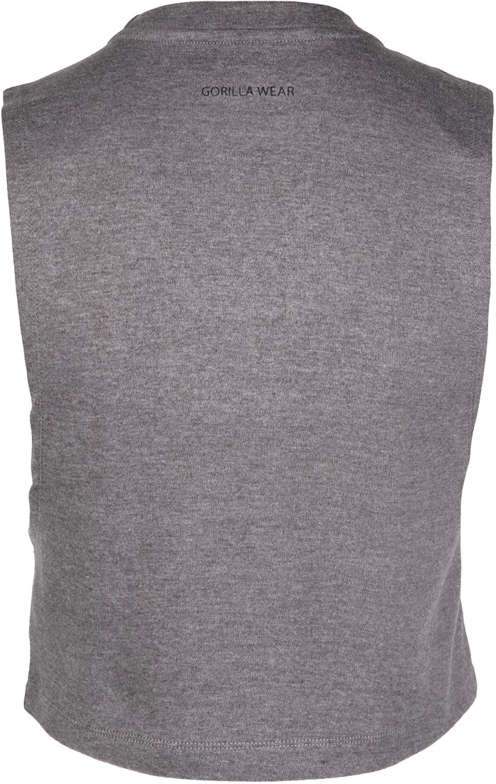 Gorilla Wear Женская Майка Addison Drop Armhole Tank Top - Gray