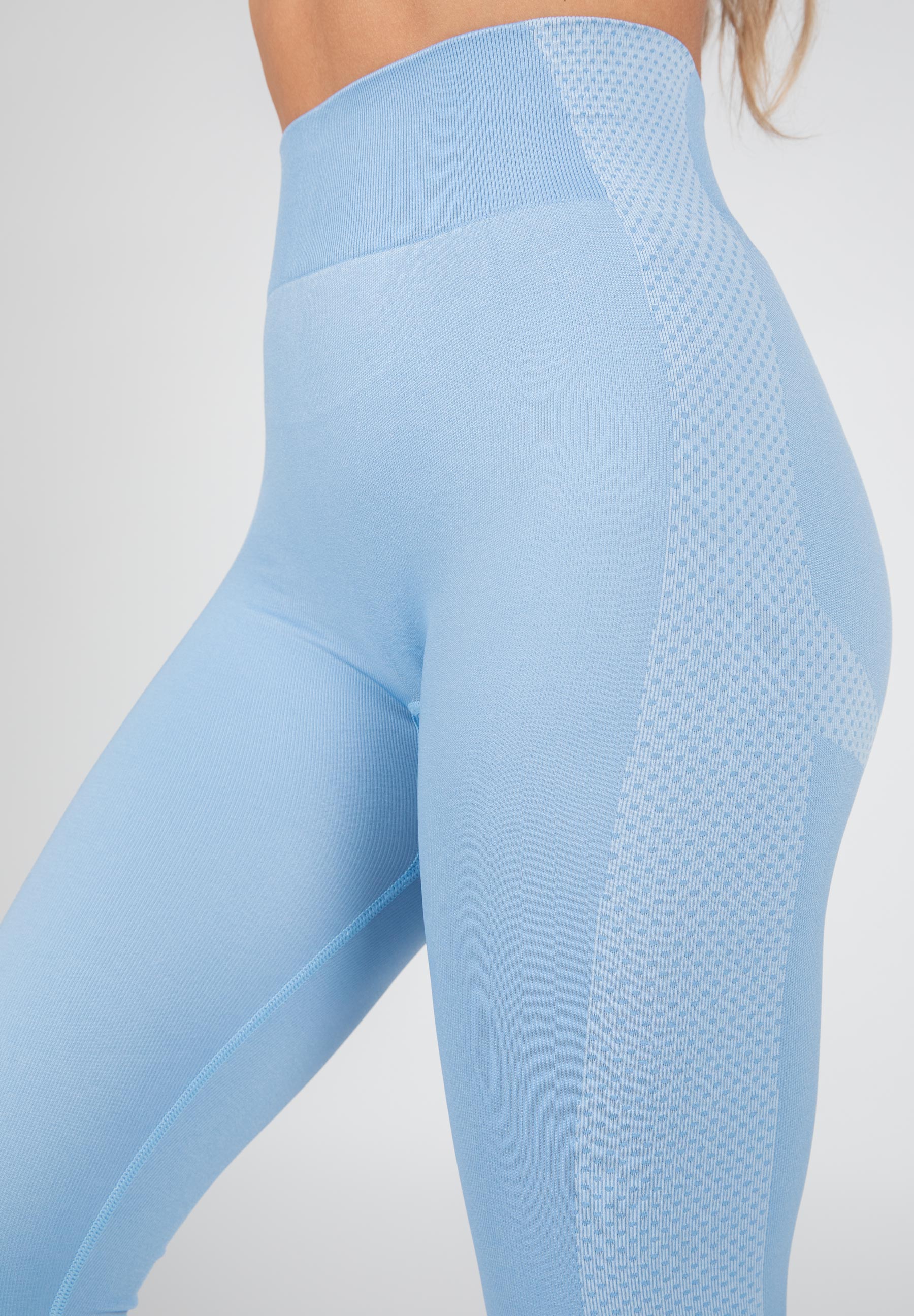 Gorilla Wear Женские леггинсы Selah Seamless Leggings Light Blue