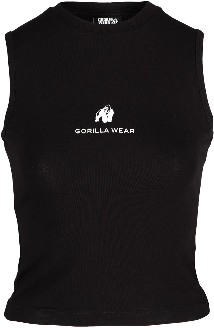 Gorilla Wear Женская Безрукавка Livonia Crop Top - Black