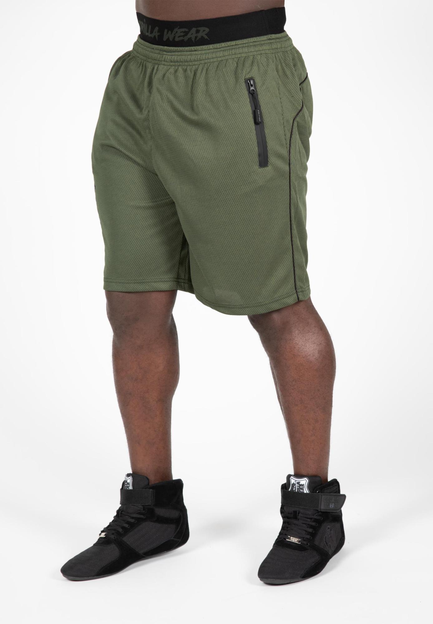 Gorilla Wear Шорты Mercury Mesh Shorts Army Green/Black