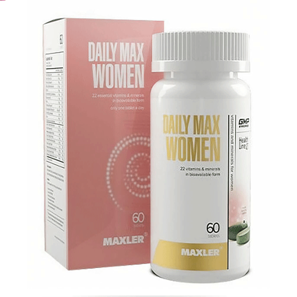 Maxler Daily Max Women Сбалансированная формула для женщин 30 таблеток