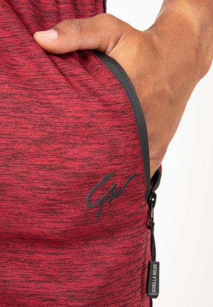 Gorilla Wear Штаны Wenden Track Pants Burgundy Red