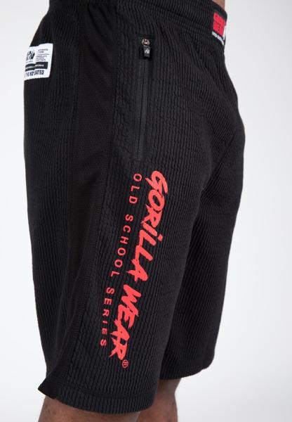 Gorilla Wear Шорты Augustine Old School Shorts Black/Red