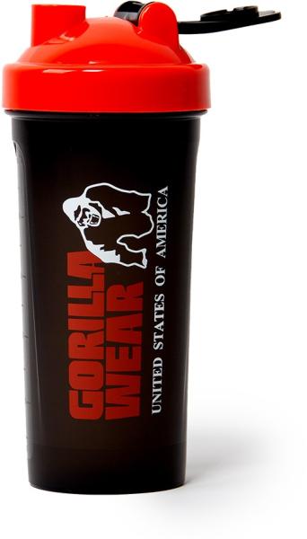 Gorilla Wear Шейкер Shaker XXL - Black/Red 1000 ml