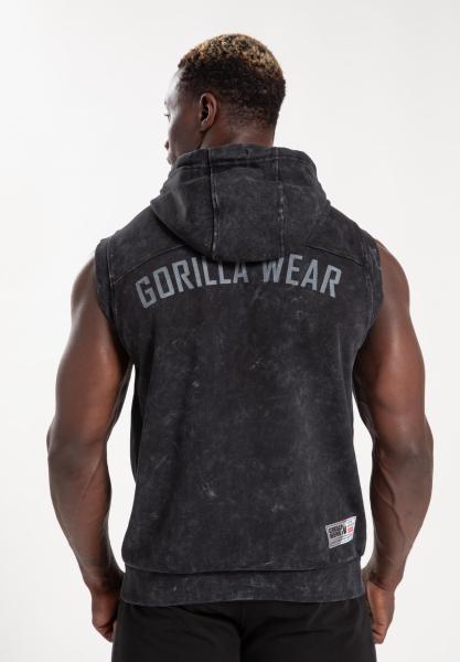 Gorilla Wear Безрукавка Silverdale Sleeveless Hoodie Black
