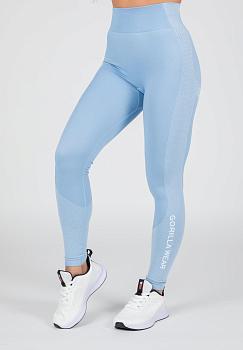 Gorilla Wear Женские леггинсы Selah Seamless Leggings Light Blue
