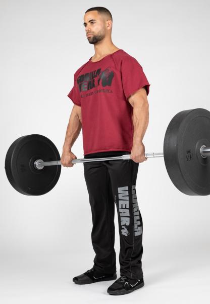 Gorilla Wear Футболка Classic Workout Top - Burgundy Red