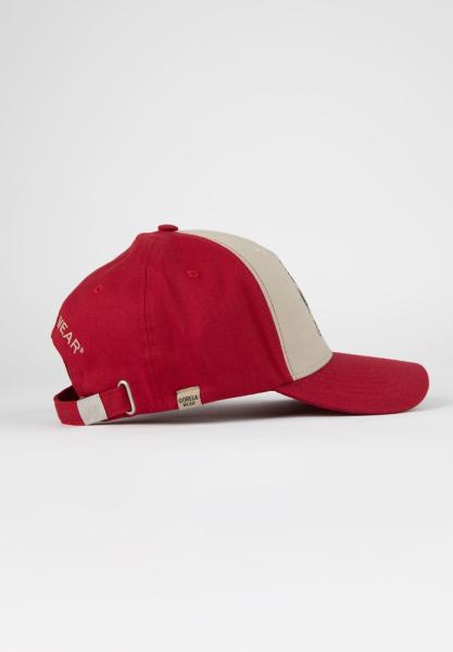 Gorilla Wear Бейсболка Buckley Cap - Red/Beige
