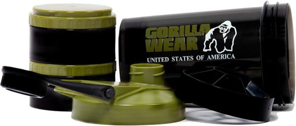 Gorilla Wear Шейкер Shaker 2 GO Black/Army Green
