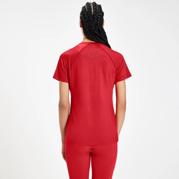 MyProtein Женская футболка MP Infinity Mark Training Red