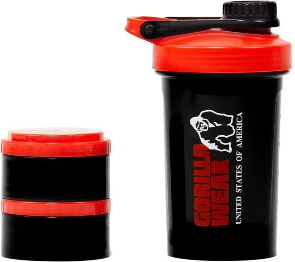 Gorilla Wear Шейкер Shaker 2 GO Black/Red