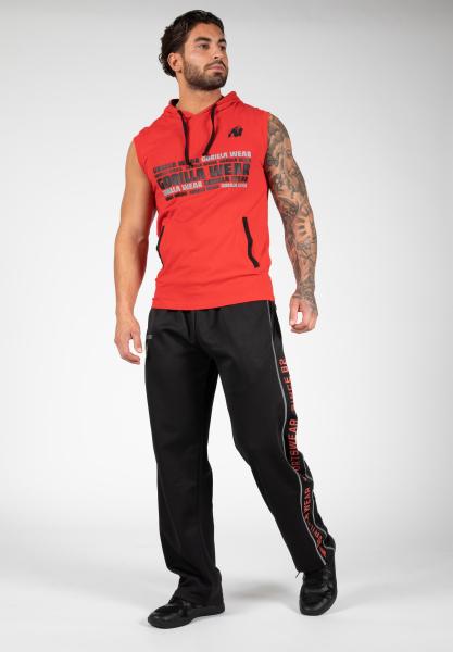 Gorilla Wear Безрукавка Melbourne Sleeveless Hooded T-shirt Red