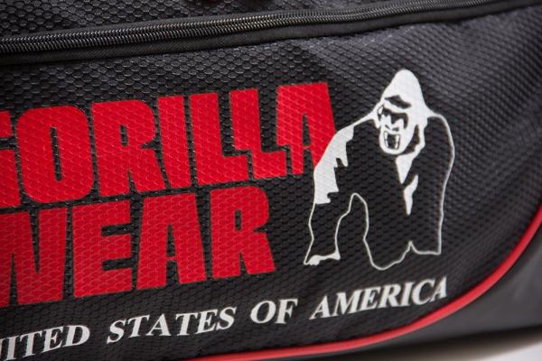 Gorilla Wear Сумка Jerome Gym Bag - Black/Red
