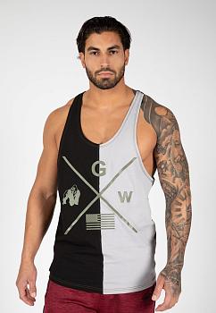 Gorilla Wear Майка Sterling Stringer Tank Top Black/Gray