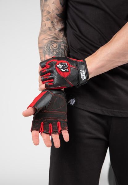 Gorilla Wear Перчатки Mitchell Training Gloves - Black/Red