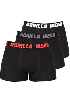 Gorilla Wear Боксеры Boxershorts 3-Pack Black