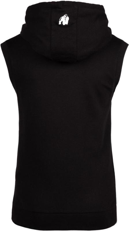 Gorilla Wear Женская Безрукавка Virginia Sleeveless Hoodie - Black