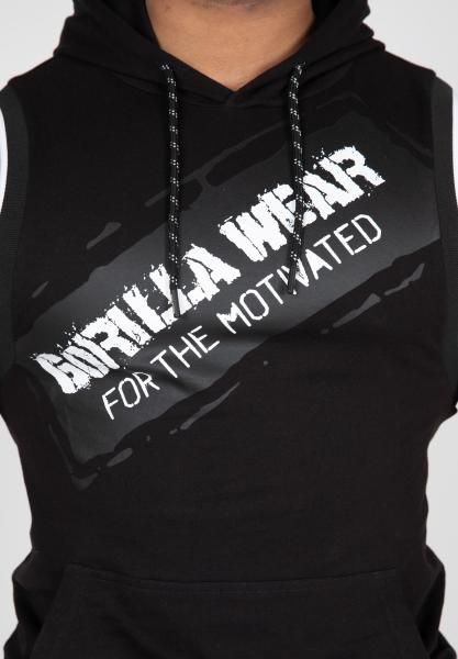Gorilla Wear Безрукавка Loretto Hooded Tank Top Black