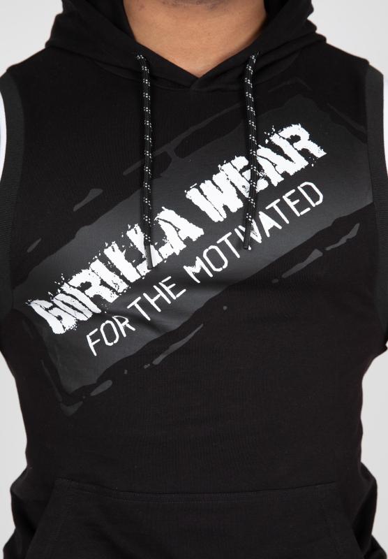 Gorilla Wear Безрукавка Loretto Hooded Tank Top Black