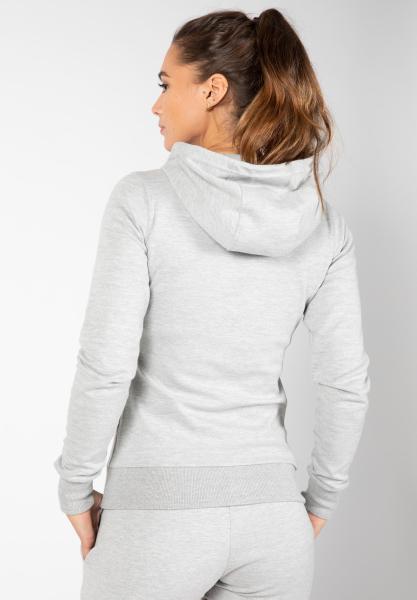 Gorilla Wear Женская кофта Pixley Zipped Hoodie Gray