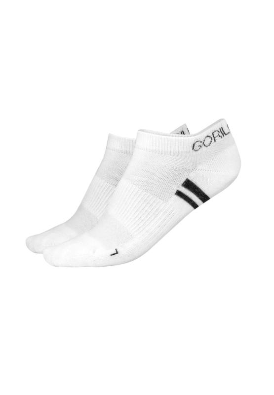 Gorilla Wear Носки Quarter Socks 2-Pack White