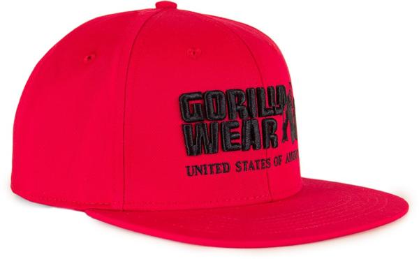 Gorilla Wear Бейсболка Dothan Cap Red OS