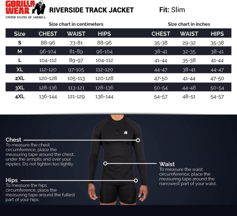 Gorilla Wear Кофта Riverside Track Jacket - Black