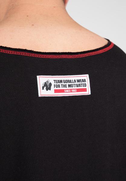 Gorilla Wear Футболка Wallace Workout Top - Black/Red