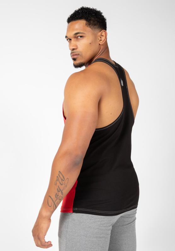 Gorilla Wear Майка Sterling Stringer Tank Top Black/Red