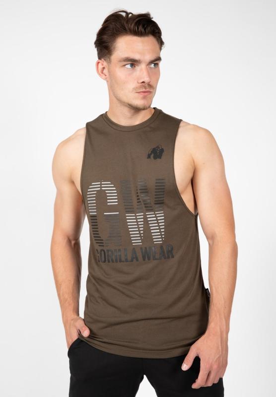 Gorilla Wear Безрукавка Dakota Sleeveless T-Shirt Army Green