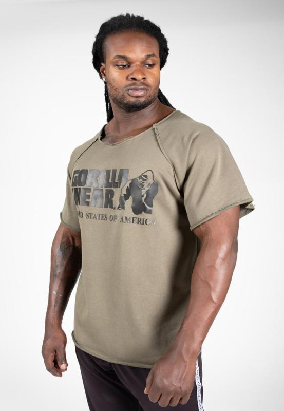 Gorilla Wear Футболка Classic Work Out Top Army Green