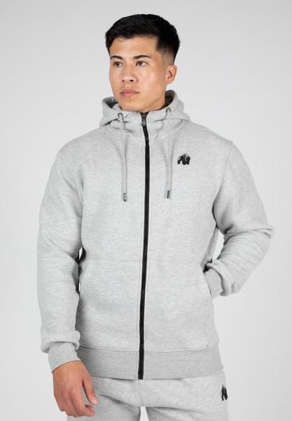 Gorilla Wear Кофта Kennewick Zipped Hoodie Gray