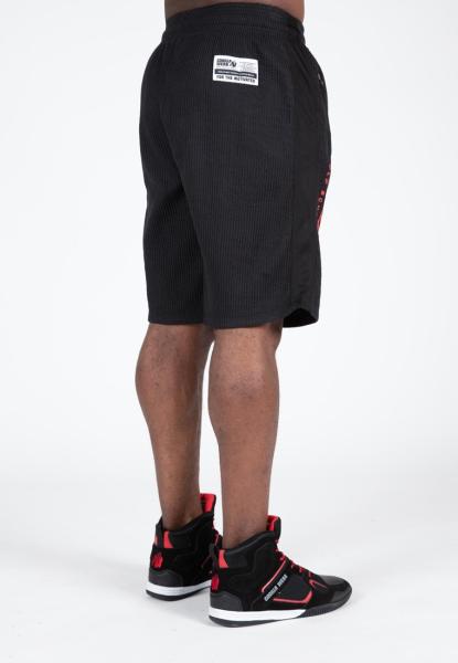 Gorilla Wear Шорты Augustine Old School Shorts Black/Red
