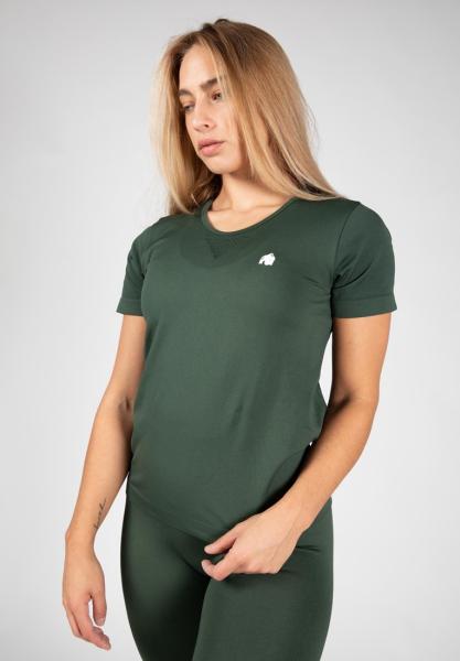 Gorilla Wear Женская футболка Neiro Seamless T-Shirt Army Green