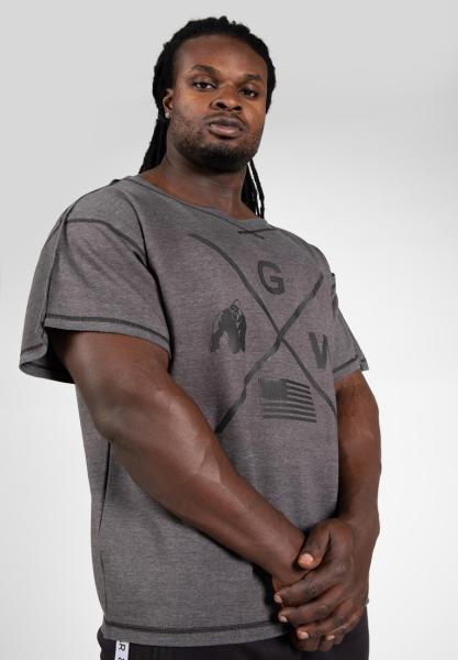 Gorilla Wear Футболка Sheldon Work Out Top Gray
