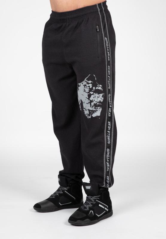 Gorilla Wear Штаны Buffalo Old School Workout Pants Black/Gray