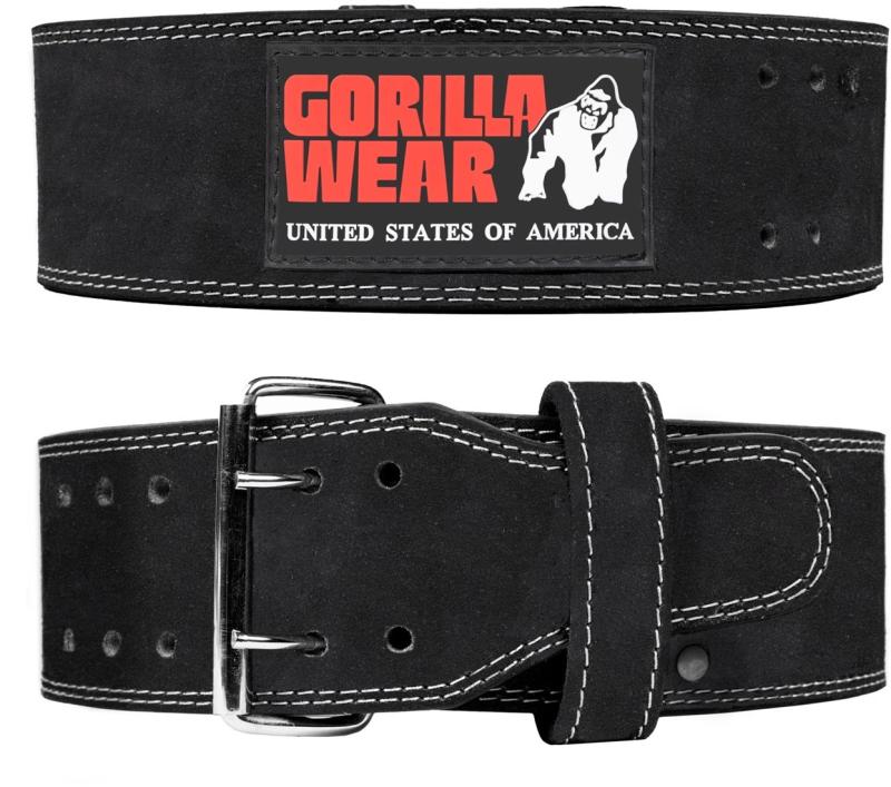 Gorilla Wear Пояс 4 Inch Leather Lifting Belt Black