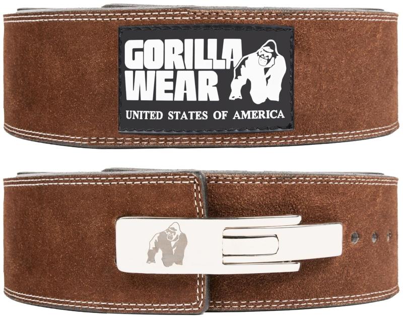 Gorilla Wear Пояс 4 Inch Leather Lifting Belt - Brown