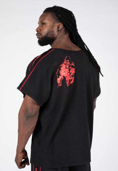 Gorilla Wear Футболка Buffalo Old School Workout Top  Black/Red