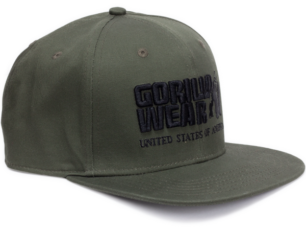 Gorilla Wear Бейсболка Dothan Cap Army Green OS