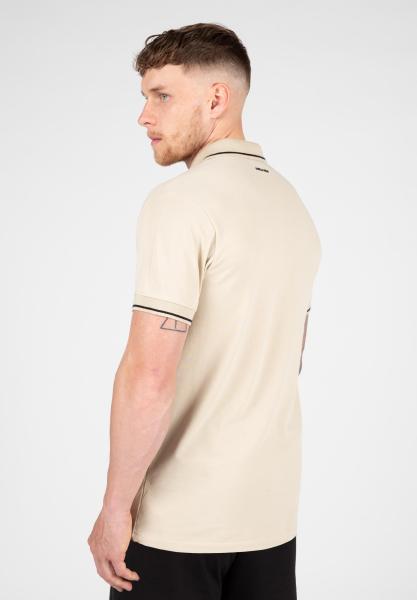 Gorilla Wear Футболка Delano Polo Beige/Black 
