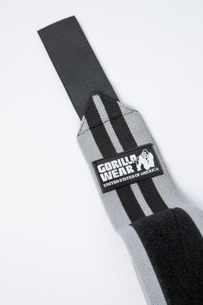 Gorilla Wear Бинты коленные Knee Wraps Gray/Black 200 см