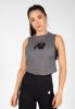 Gorilla Wear Женская Майка Addison Drop Armhole Tank Top - Gray