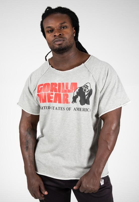 Gorilla Wear Футболка Classic Work Out Top Gray 