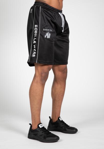 Gorilla Wear Шорты Functional Mesh Shorts Black/White